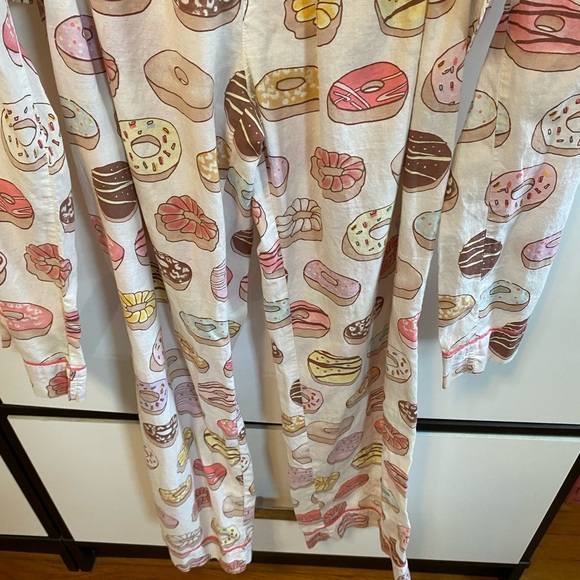 PJ Salvage Multicolor light weight cotton Donut 🍩 women’s pajamas - Picture 10 of 11